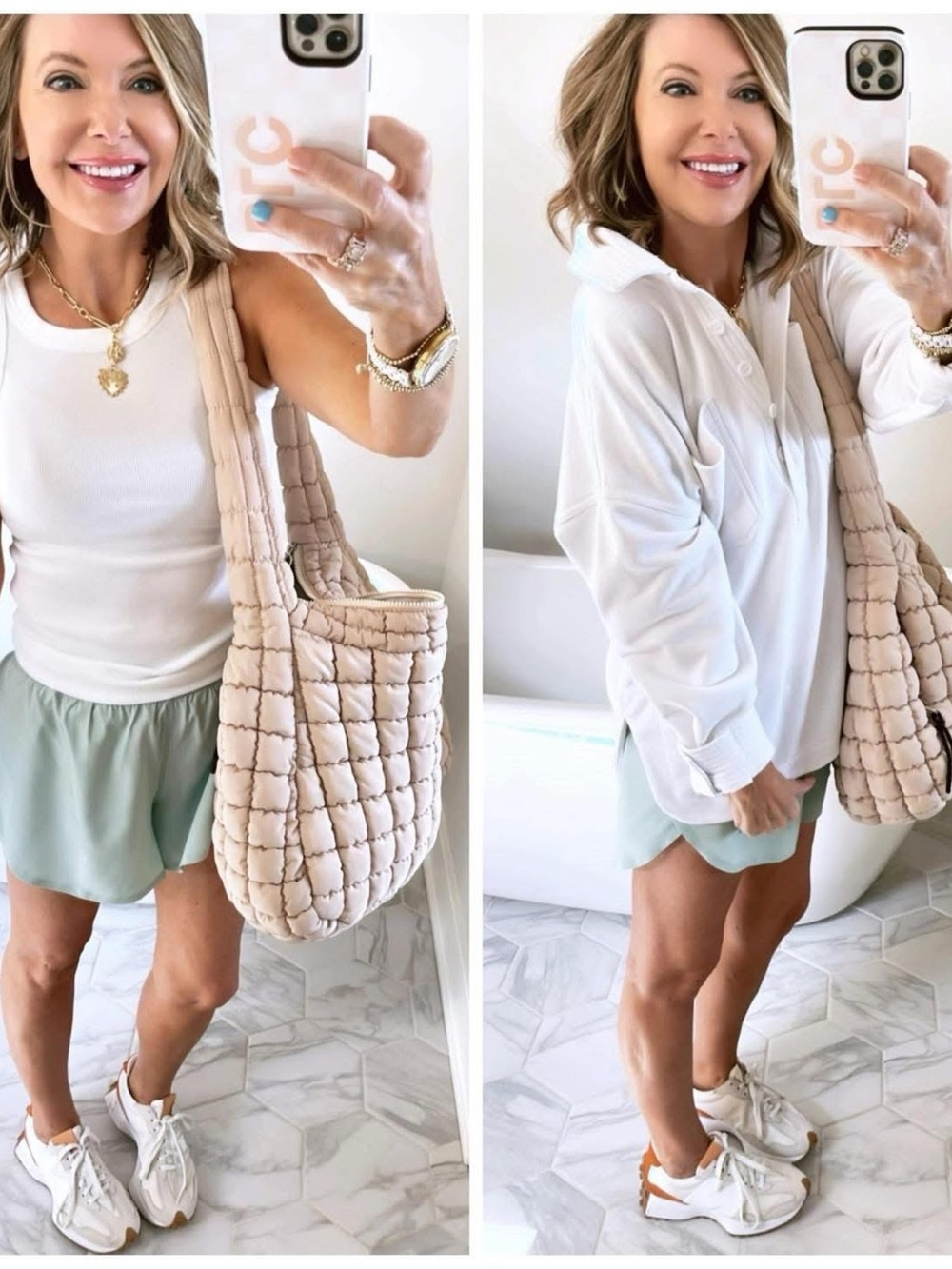 Women's Mint Green Athletic Shorts with Stretch Waistband NWT